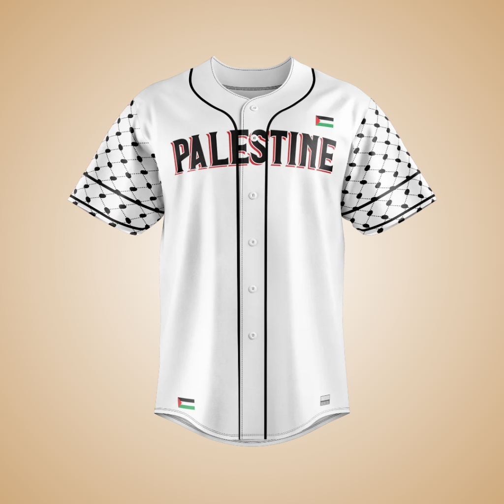 Free Palestine Baseball Jersey T-Shirt | Football Jersey for Adults & Kids