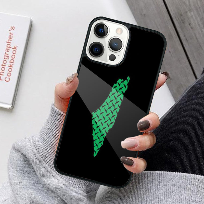 Palestine Map Arabic Phone Case For Apple iPhone Magsafe Wireless Charging Cover – Buy 1, Get 1 10% OFF