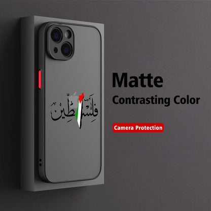 Palestine Semi Transparent Phone Case - Apple, Samsung, & Xiaomi