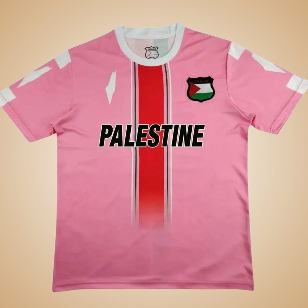 Palestine Soccer/Football Jersey – Pink | Pro Fit Jersey for Men & Women