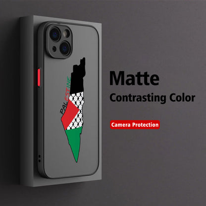 Palestine Semi Transparent Phone Case - Apple, Samsung, & Xiaomi