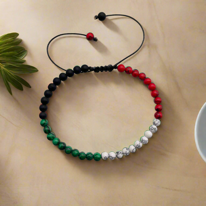 Palestine Unity Bead Bracelet - Buy One Get One Free