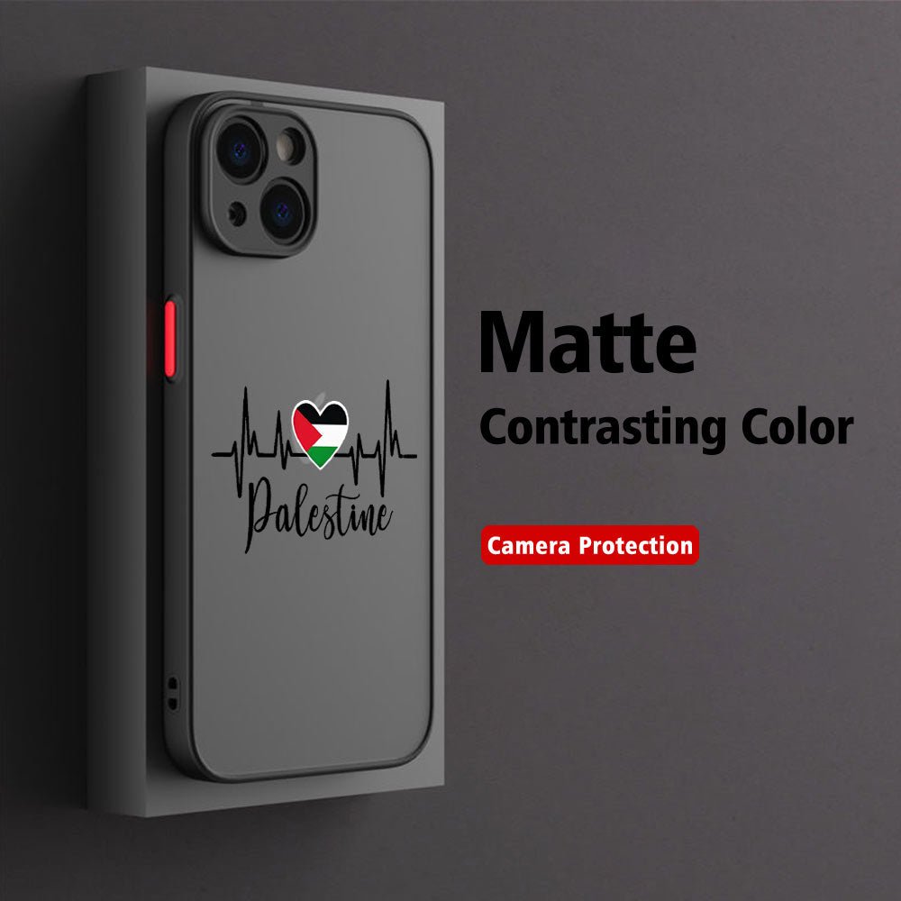 Palestine Semi Transparent Phone Case - Apple, Samsung, & Xiaomi