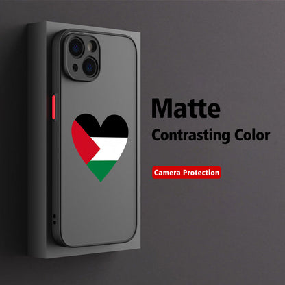 Palestine Semi Transparent Phone Case - Apple, Samsung, & Xiaomi