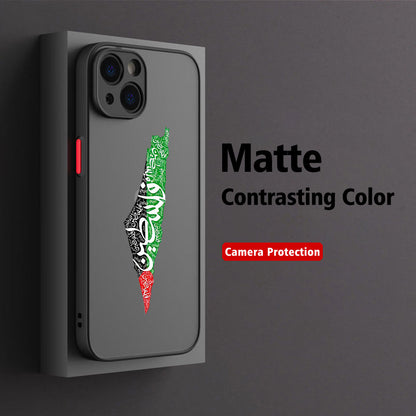 Palestine Semi Transparent Phone Case - Apple, Samsung, & Xiaomi