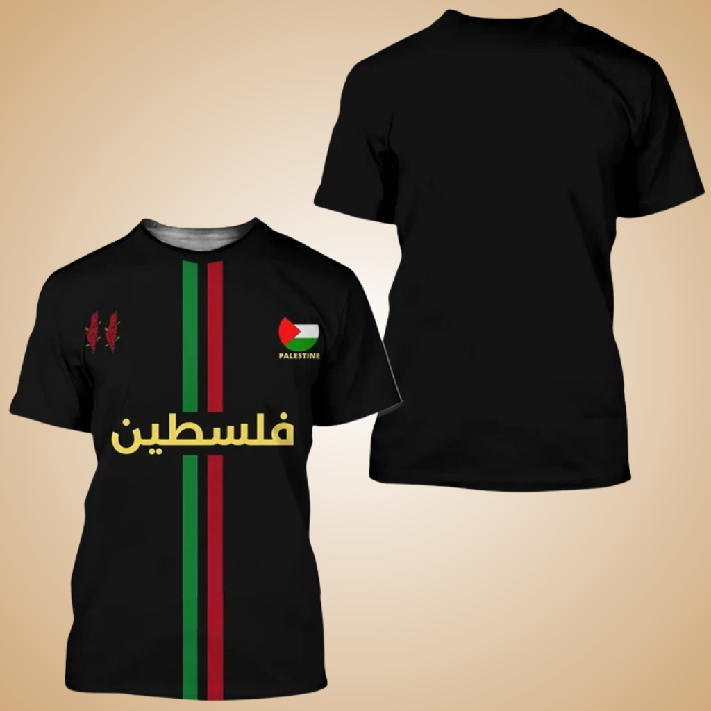 Palestine Soccer/Football Jersey – Pro Fit Performance Shirt for Men & Women