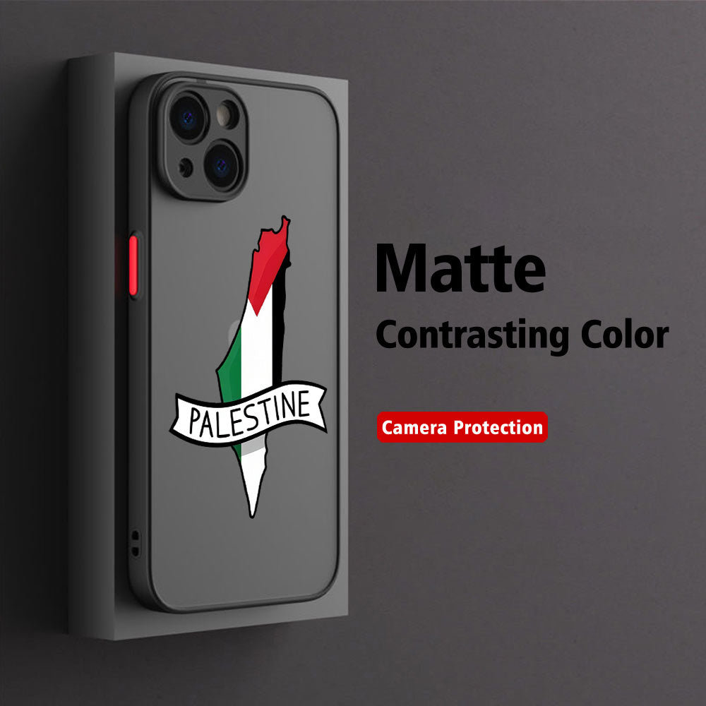 Palestine Semi Transparent Phone Case - Apple, Samsung, & Xiaomi