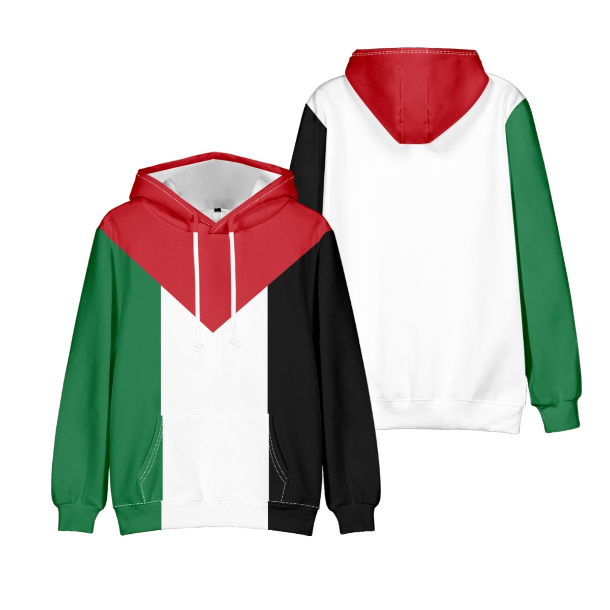 Palestine Flag Hoodie (Men & Women)