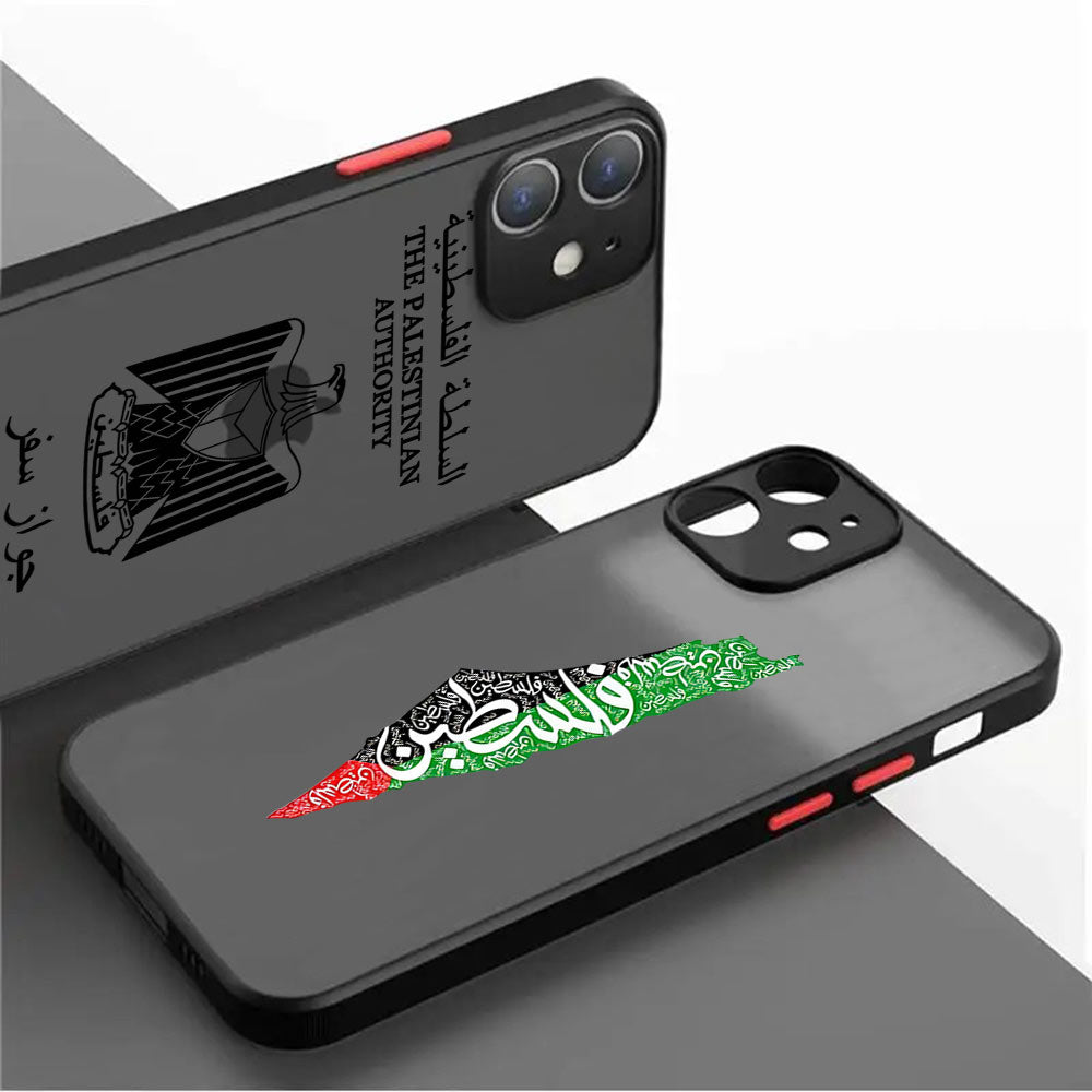 Palestine Semi Transparent Phone Case - Apple, Samsung, & Xiaomi