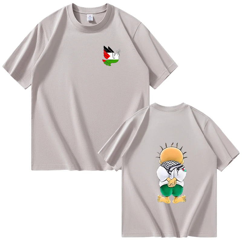 Palestine Arabic Handala T-Shirt (Men's & Women's)