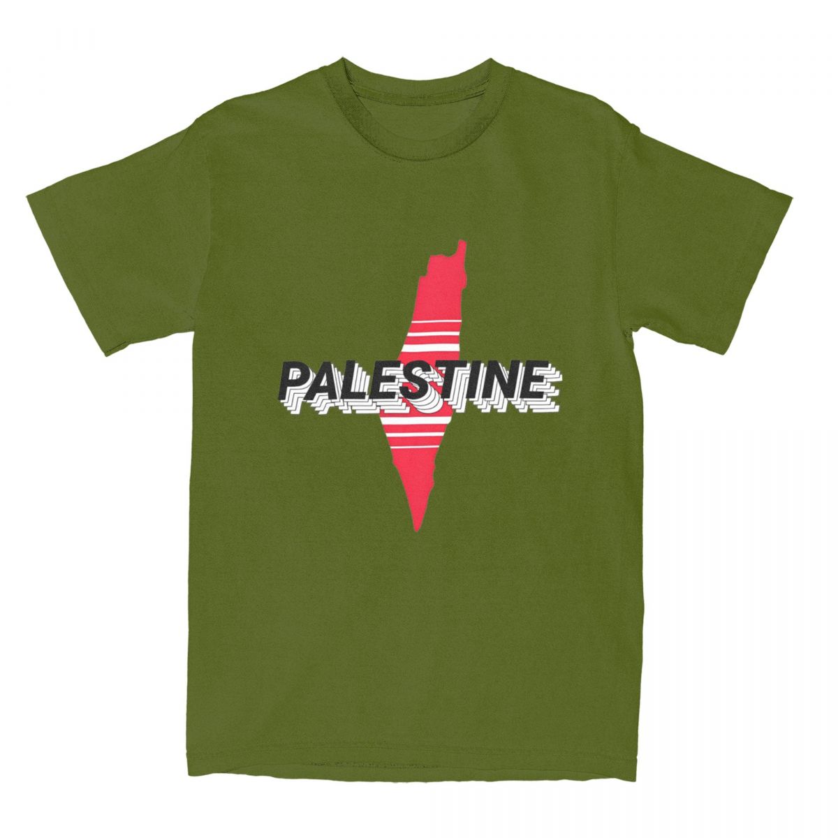 Palestine Map T-Shirt (Men's & Women's)