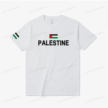 Palestine in English Flag T-Shirt (Men's & Women's)