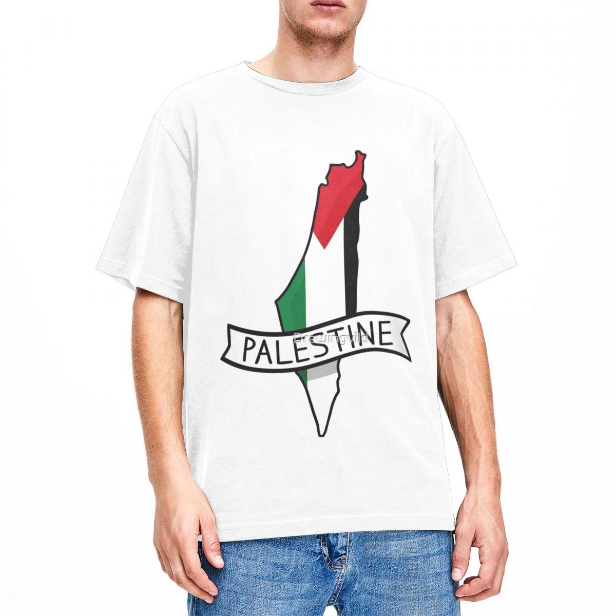 Palestine Map T-Shirt (Men's & Women's)