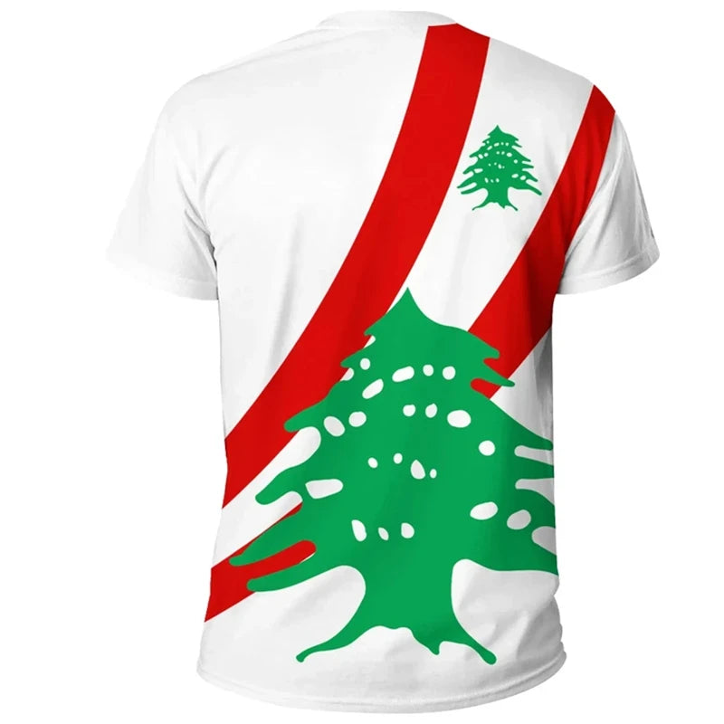 Lebanon Flag T-Shirt Jersey for Men & Women - Buy 1 Get 1 10% OFF - Donates to Lebanon Relief Fund