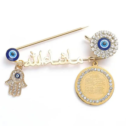 Islamic Pendant Pin for Men & Women