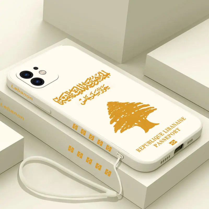 Lebanon Passport Phone Case - Buy 1 Get 1 10% OFF - Donates to Lebanon Relief Fund