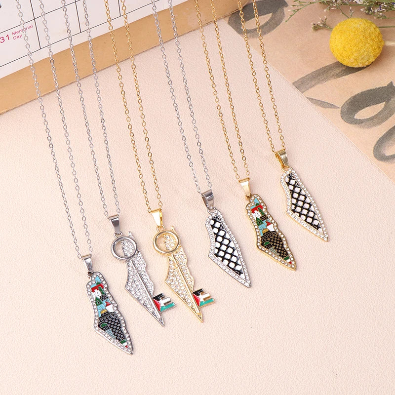 Palestine Cultural Necklace Collection