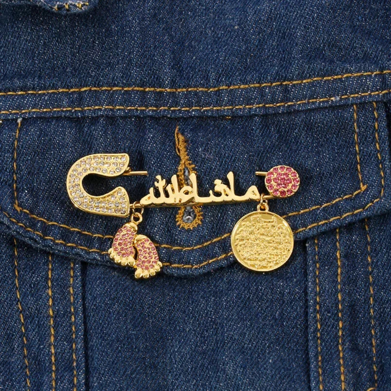 Islamic Pendant Pin for Men & Women