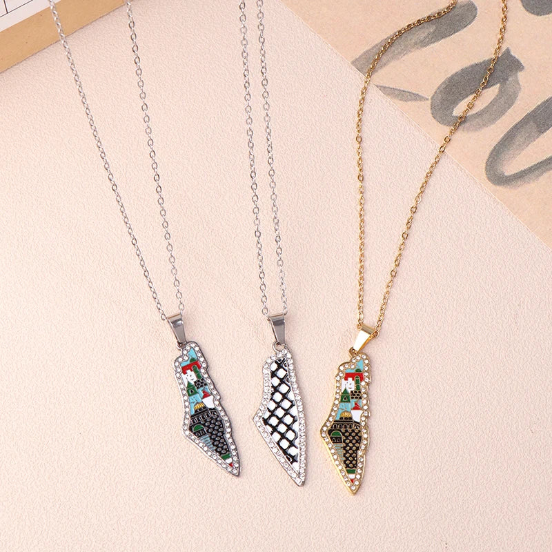 Palestine Cultural Necklace Collection