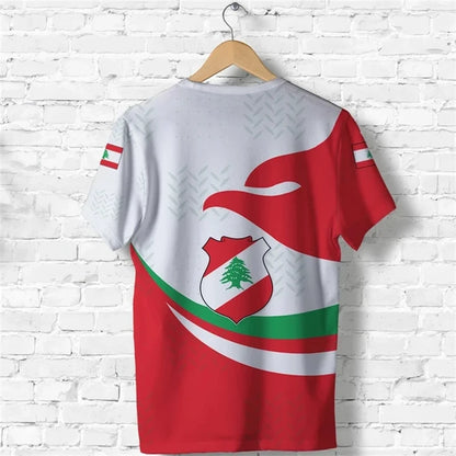 Lebanon Flag T-Shirt Jersey for Men & Women - Buy 1 Get 1 10% OFF - Donates to Lebanon Relief Fund