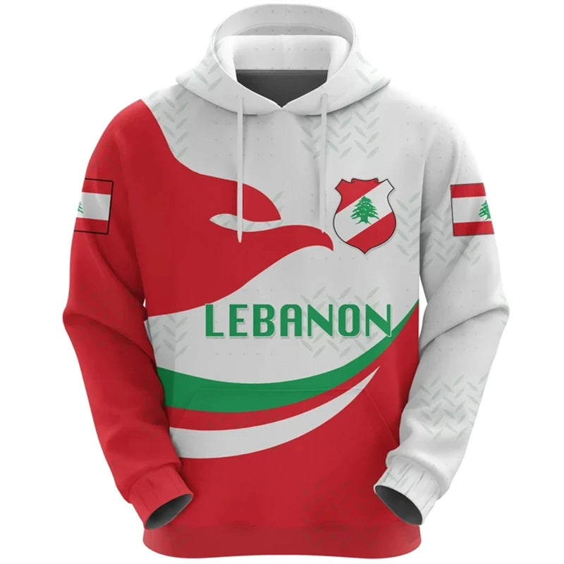 Lebanon Arabic Cedar Tree National Flag Hoodie for Men & Women - Buy 1 Get 1 10% OFF - Donates to Lebanon Relief Fund