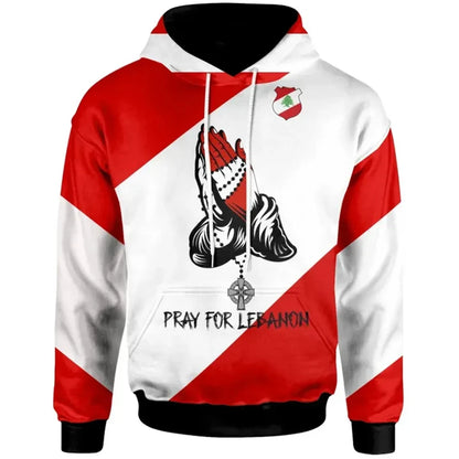 Lebanon Arabic Cedar Tree National Flag Hoodie for Men & Women - Buy 1 Get 1 10% OFF - Donates to Lebanon Relief Fund