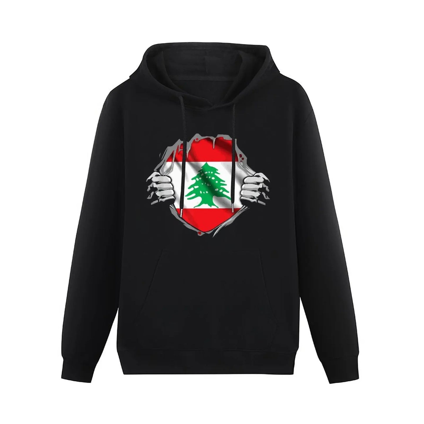 Lebanon Arabic Cedar Tree National Flag Hoodie for Men & Women - Buy 1 Get 1 10% OFF - Donates to Lebanon Relief Fund