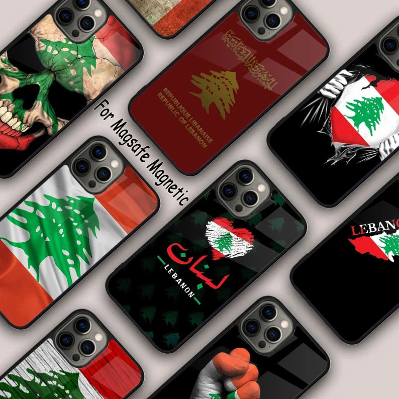 Lebanon Flag Magnetic Phone Case - Buy 1 Get 1 10% OFF - Donates to Lebanon Relief Fund