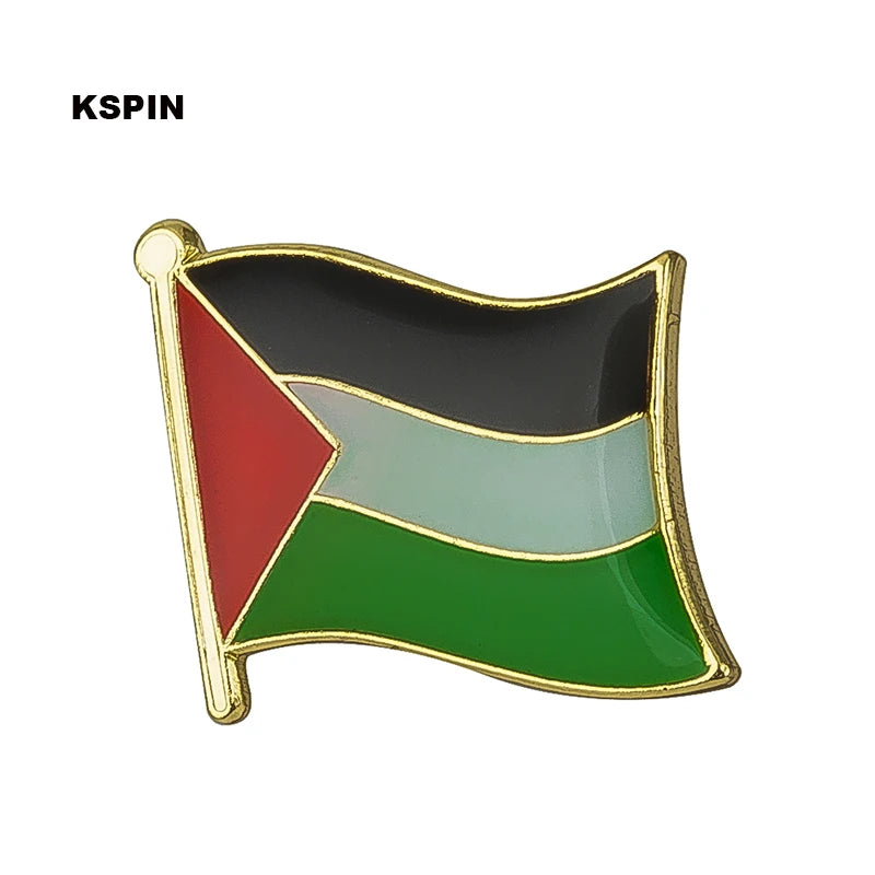 International Flag Pins - Palestine - Lebanon