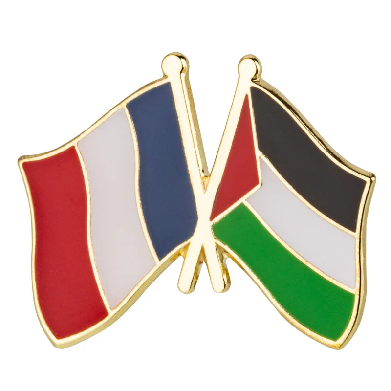 International Flag Pins - Palestine - Lebanon