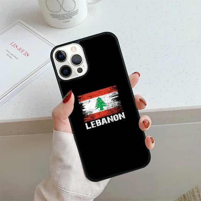 Lebanon Flag Phone Case - Buy 1 Get 1 10% OFF - Donates to Lebanon Relief Fund