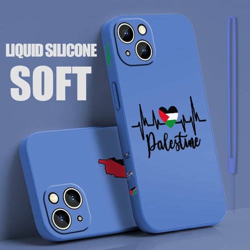 Soft Silicone Palestine Phone Case for Apple & Android