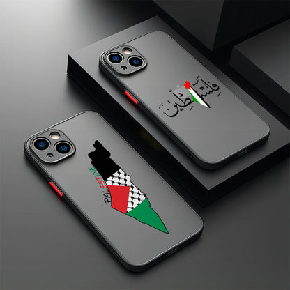 Palestine Semi Transparent Phone Case - Apple, Samsung, & Xiaomi