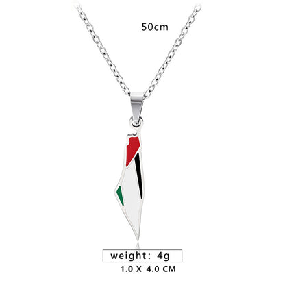 Palestine Necklace Set - Buy One Get One FREE