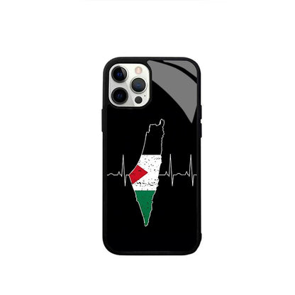 Palestine Map Arabic Phone Case For Apple & Samsung Magsafe Wireless Charging Cover – Buy 1, Get 1 10% OFF