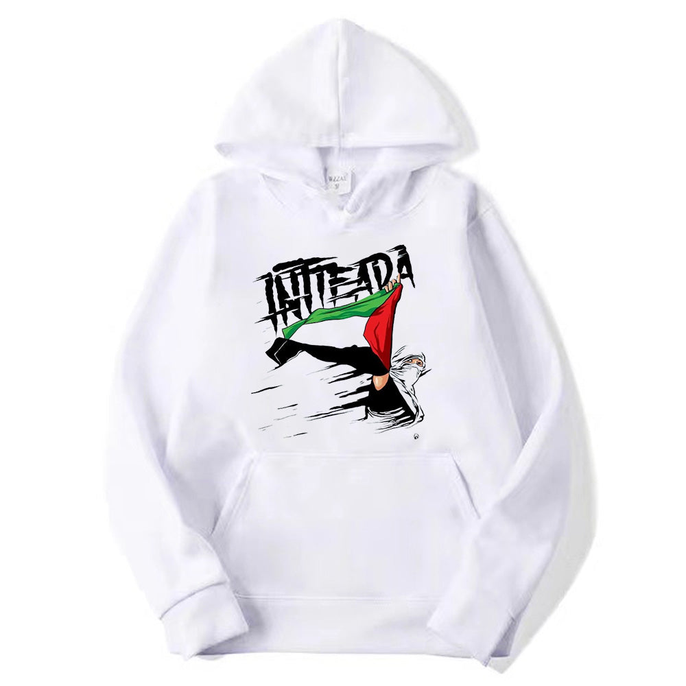 Intifada Palestine Hoodie (Men's & Women's) - Buy 1, Get One 20% OFF - Profits Donated