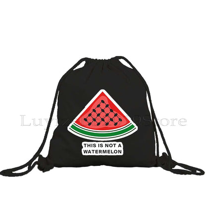 Palestine Drawstring Gym Bag for Men & Women - Unisex Bag