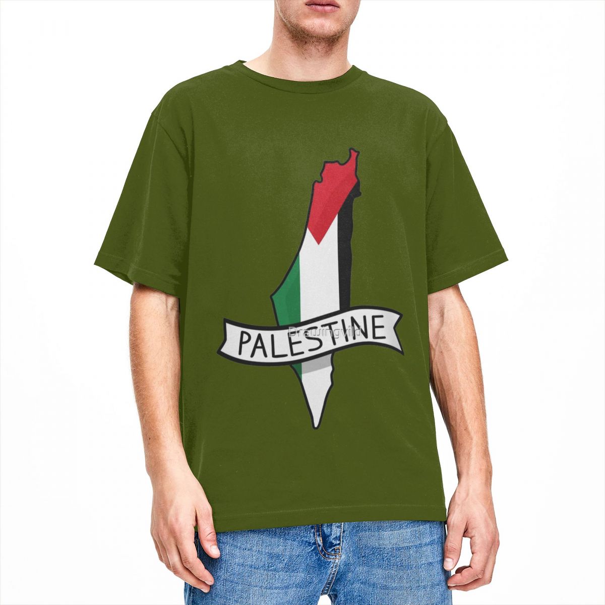 Palestine Map T-Shirt (Men's & Women's)