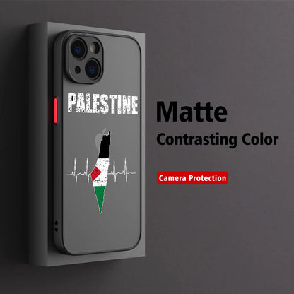 Palestine Semi Transparent Phone Case - Apple, Samsung, & Xiaomi