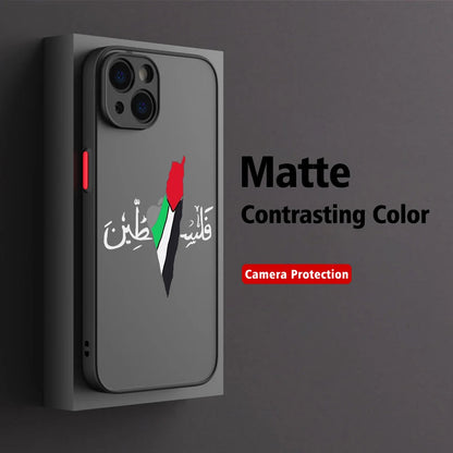 Palestine Semi Transparent Phone Case - Apple, Samsung, & Xiaomi