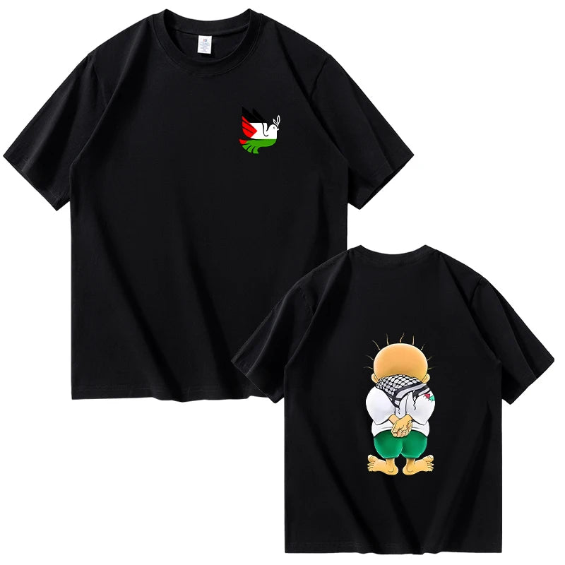 Palestine Arabic Handala T-Shirt (Men's & Women's)