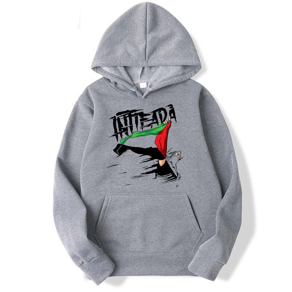 Intifada Palestine Hoodie (Men's & Women's) - Buy 1, Get One 20% OFF - Profits Donated