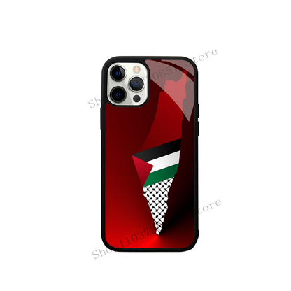 Palestine Map Arabic Phone Case For Apple & Samsung Magsafe Wireless Charging Cover – Buy 1, Get 1 10% OFF