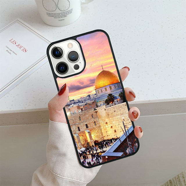 Palestine Jerusalem Graphic Design Phone Case for Apple iPhone & Samsung – Buy 1, Get 1 10% OFF