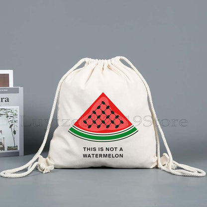 Palestine Drawstring Gym Bag for Men & Women - Unisex Bag