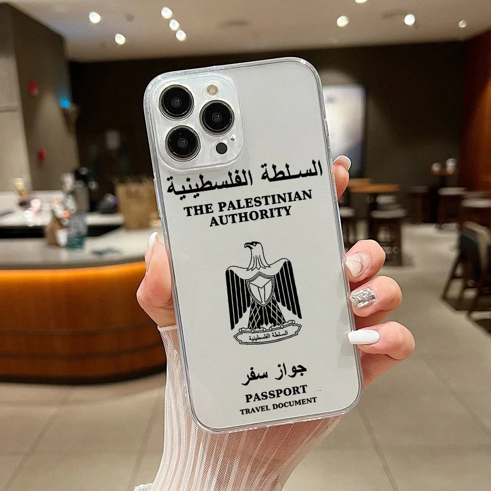 Palestine Clear Phone Case - Apple, Samsung, & Xiaomi