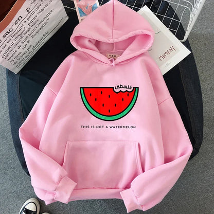 This is Not a Watermelon Palestine Arabic and English Hoodie