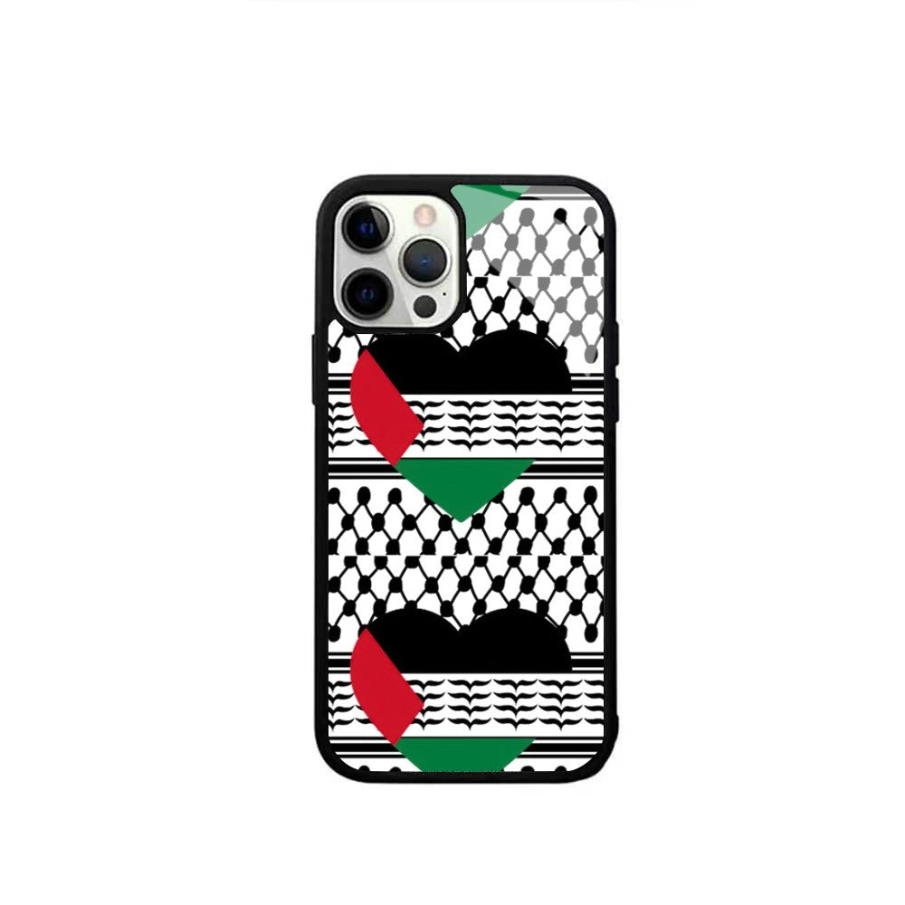 Palestine Map Arabic Phone Case For Apple & Samsung Magsafe Wireless Charging Cover – Buy 1, Get 1 10% OFF