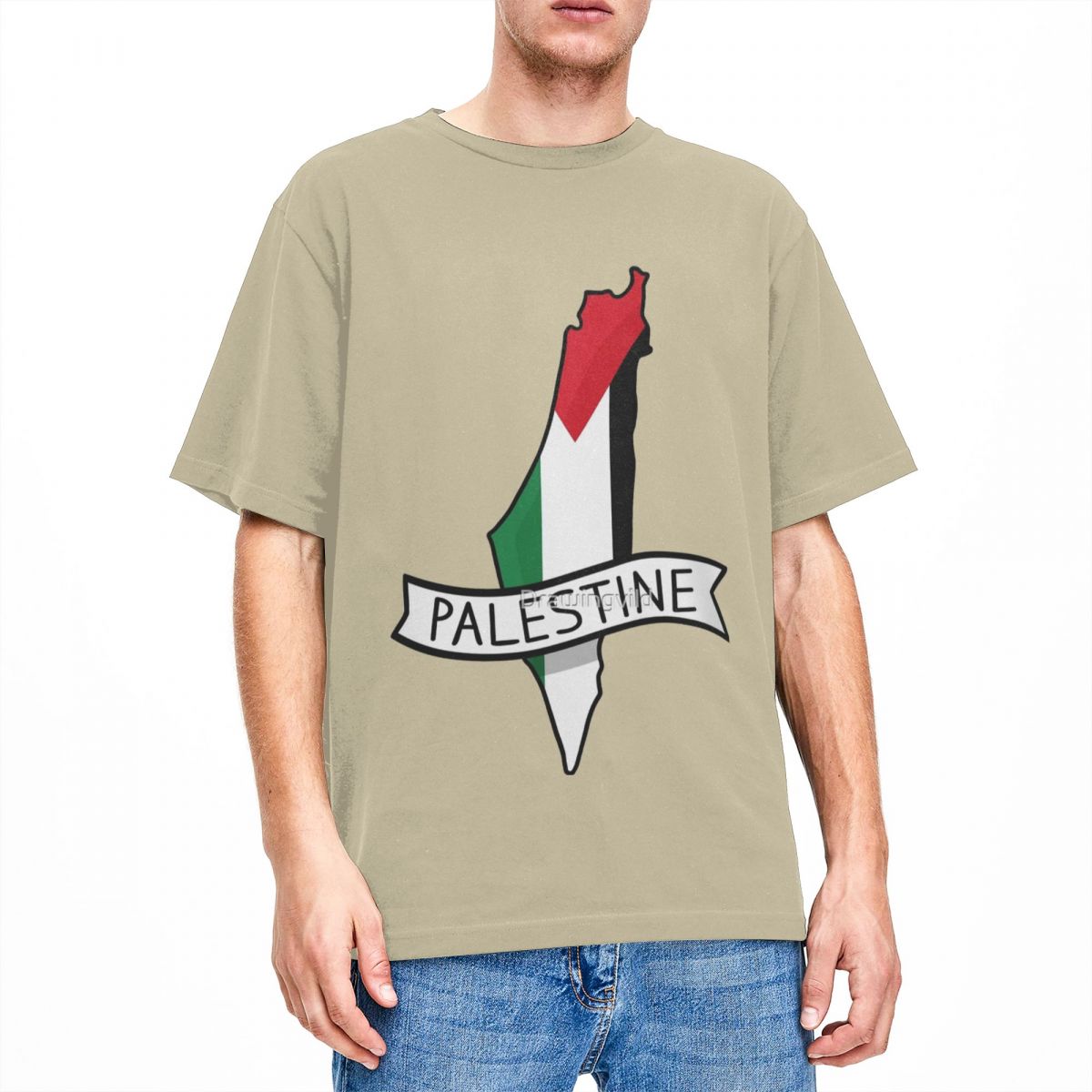 Palestine Map T-Shirt (Men's & Women's)