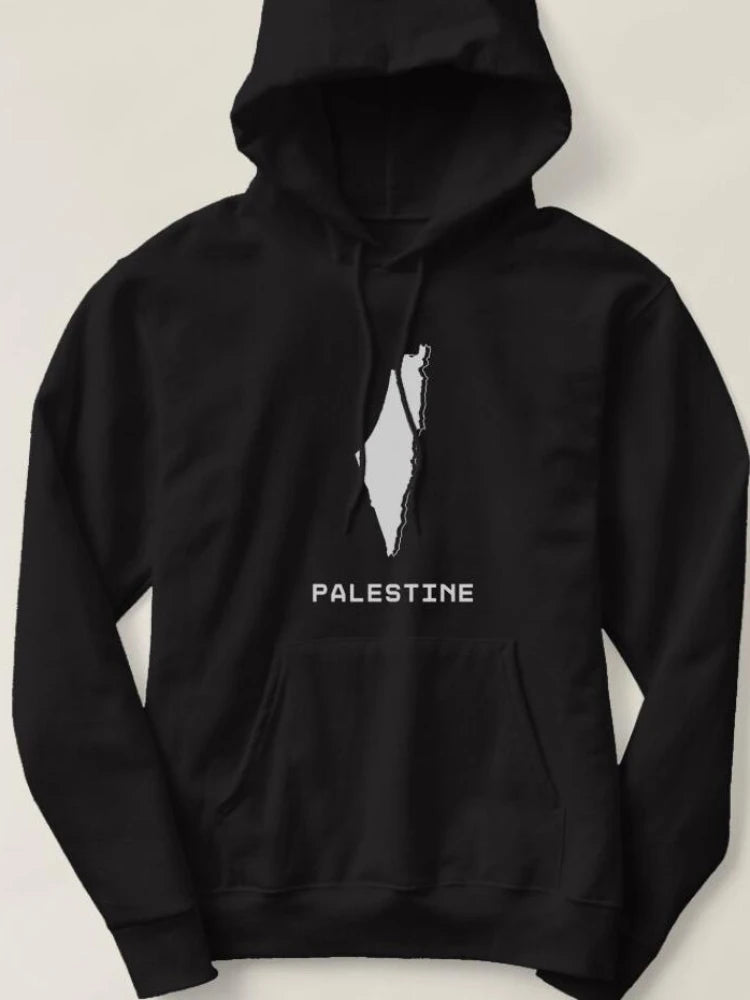 Palestine Country Map Hoodie